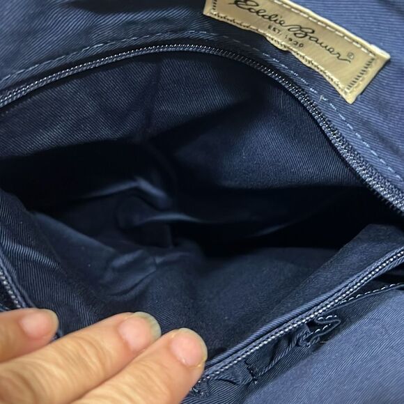 EUC Eddie Bauer Striped Diaper Bag – 100% Cotton - Picture 7 of 8